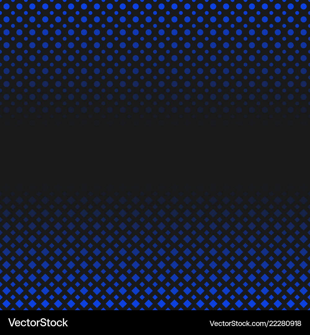 Geometric halftone pattern background - design Vector Image