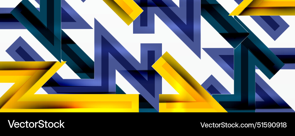 Line zig zag dynamic geometric abstract background Line zig zag dynamic geometric abstract background vector image