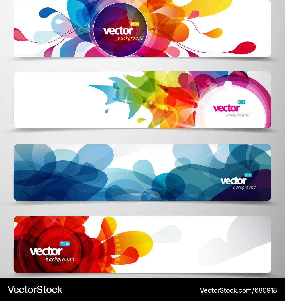 Modern Abstract Backgrounds vector image