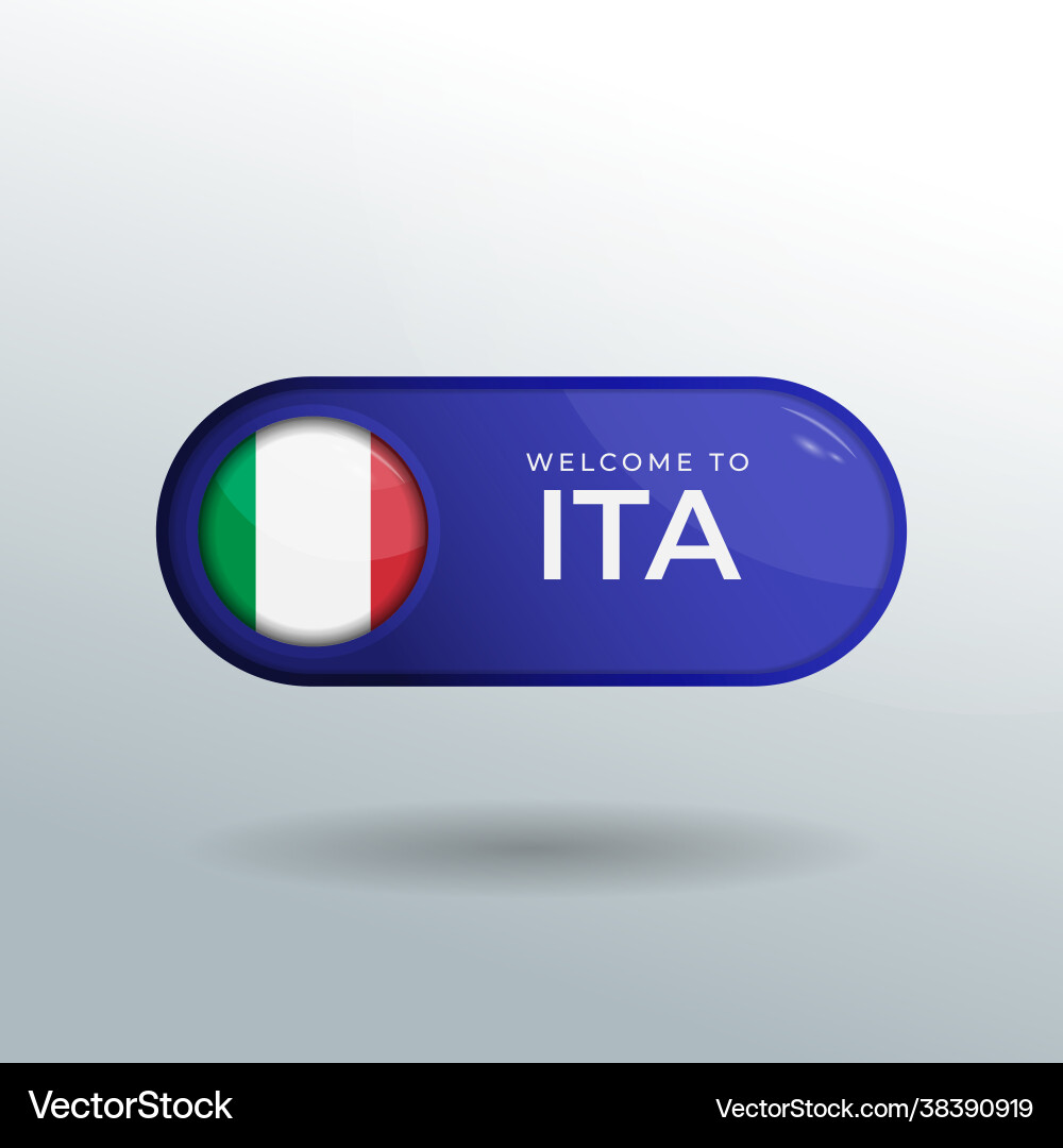 3d label and location pointer flag nation 3d label and location pointer flag nation Vector Image