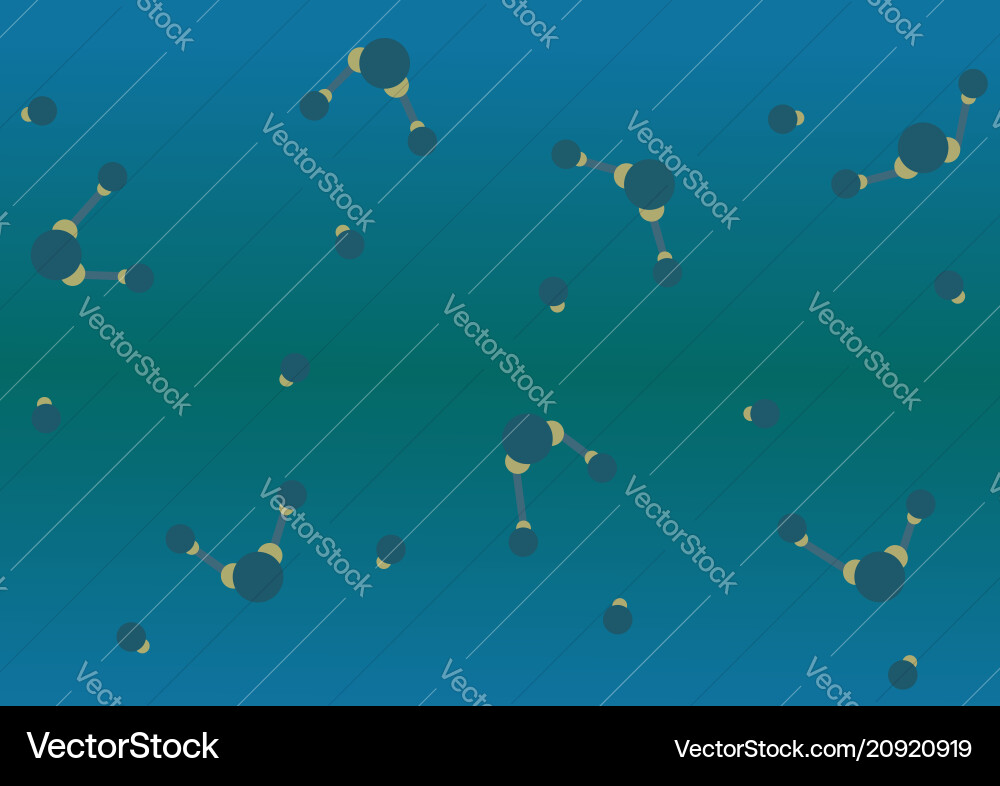Abstract atom science background Vector Image