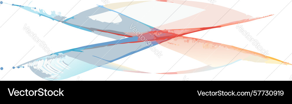 Abstract light streaks particle flow art design Vector Image