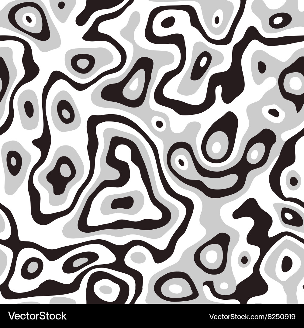 Leopard seamless pattern vector image