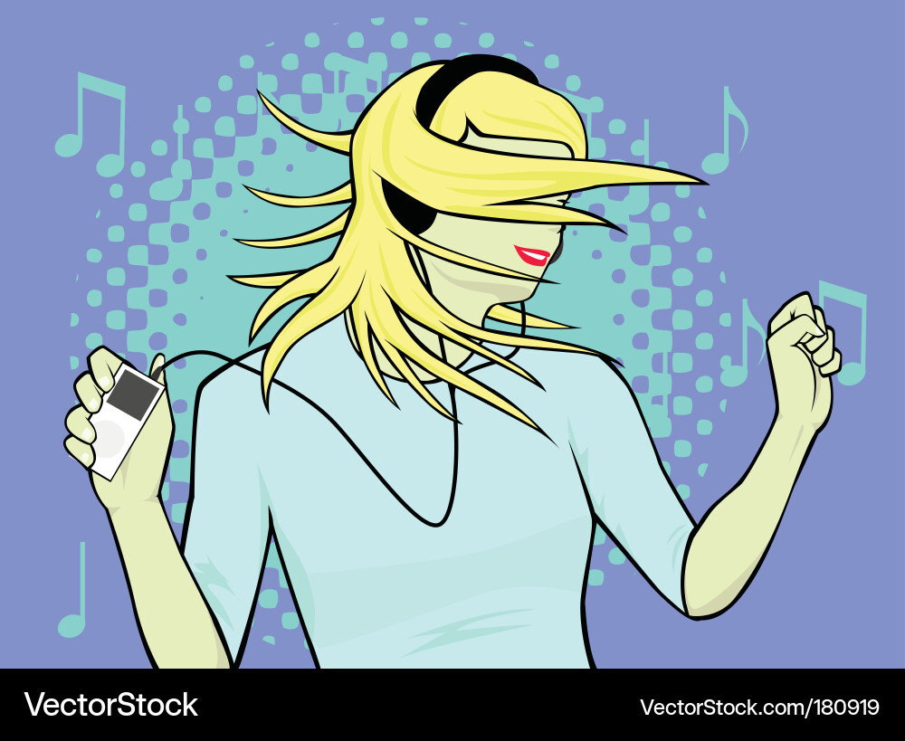 Rhythmic Groove Vector Image