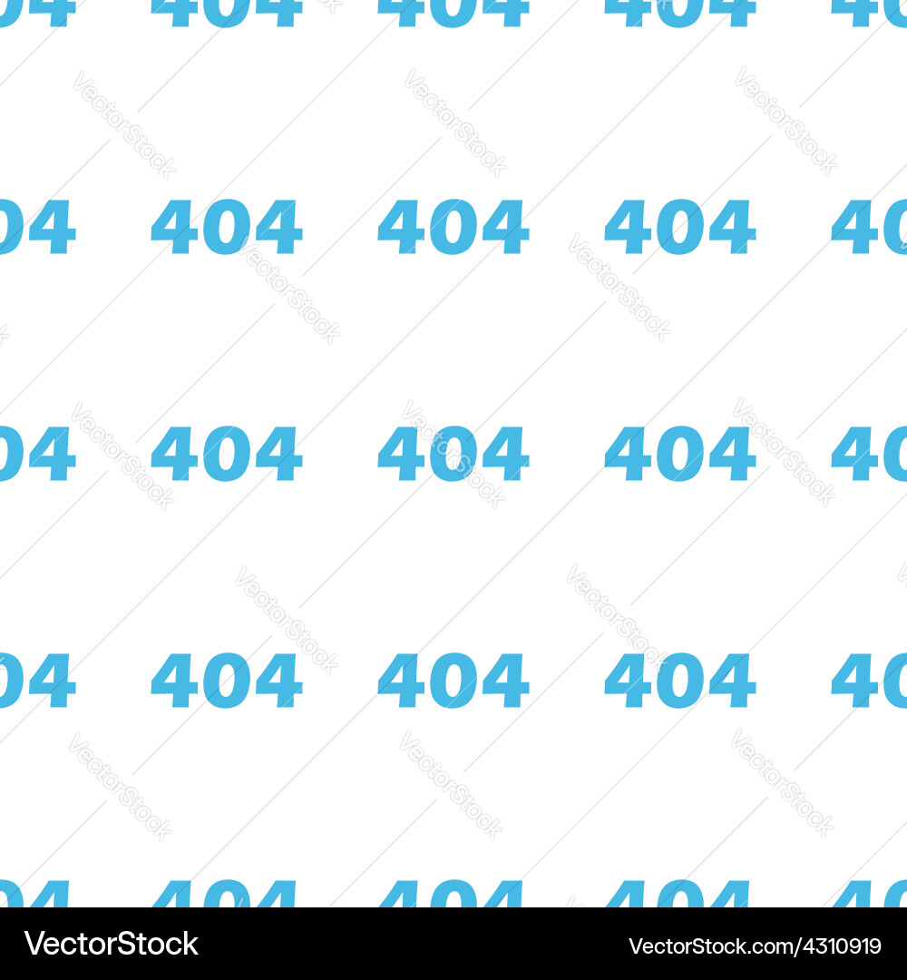 Unique error seamless pattern vector image