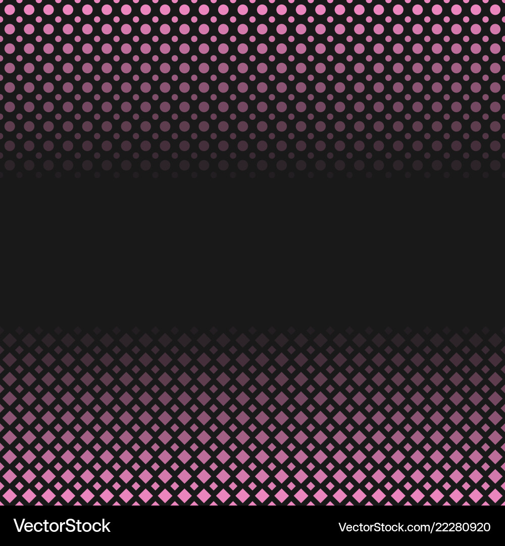 Geometric abstract halftone pattern background vector image
