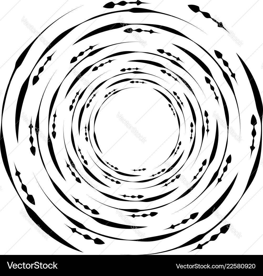Geometric radial element abstract concentric Geometric radial element abstract concentric vector image