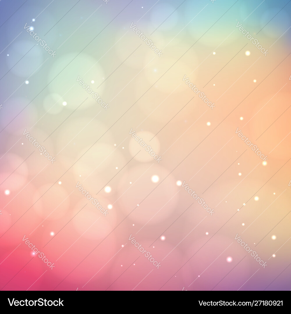 Abstract Bokeh Background vector image
