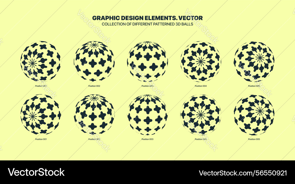Assorted various halftone cross patterned 3d Assorted various halftone cross patterned 3d vector image