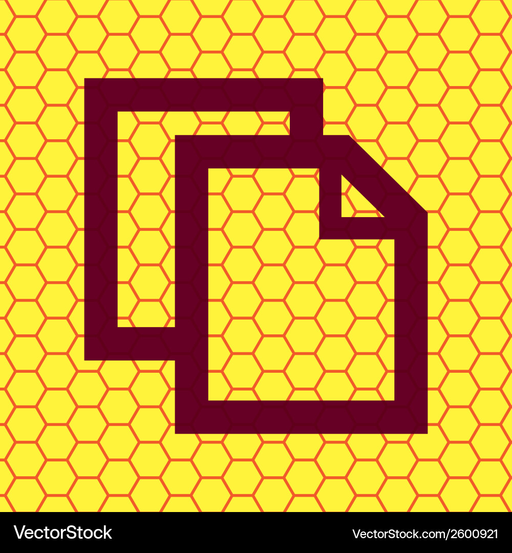 Blank paper flat modern web button and space Vector Image
