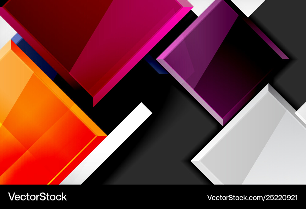 Colorful square and rectangle blocks background Colorful square and rectangle blocks background Vector Image