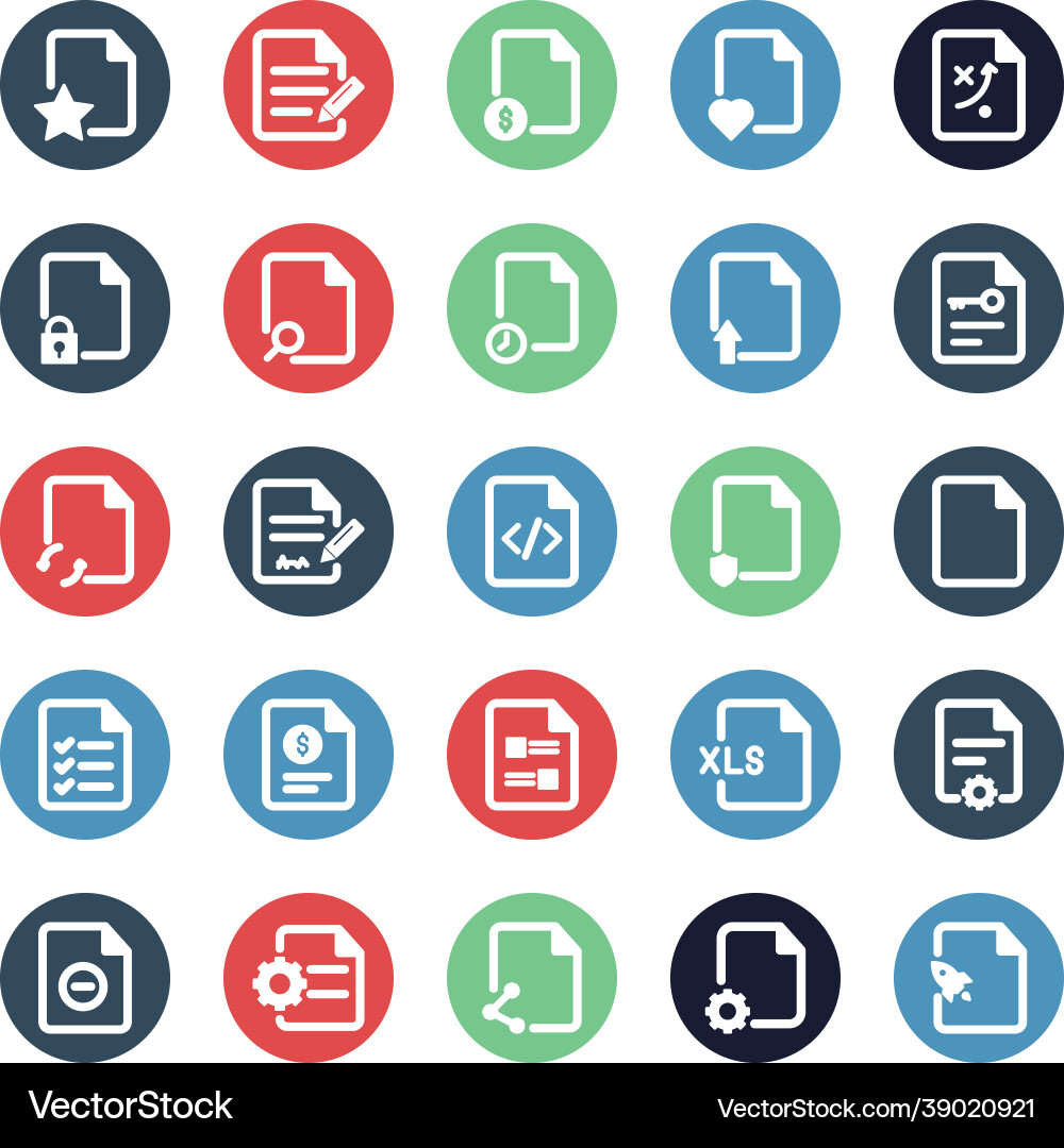 Files isolated icon which can easily modify vector image
