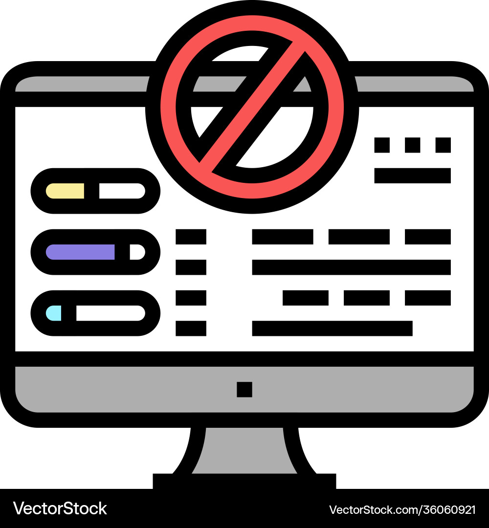 Fixing computer errors color icon vector image