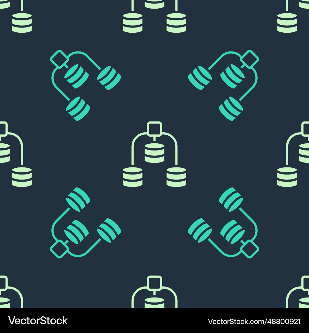 Green and beige server data web hosting icon Green and beige server data web hosting icon Vector Image