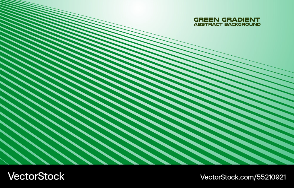 Green gradient with curved line abstract Green gradient with curved line abstract Vector Image