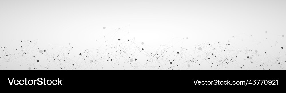 Template for science and technology presentation Template for science and technology presentation vector image