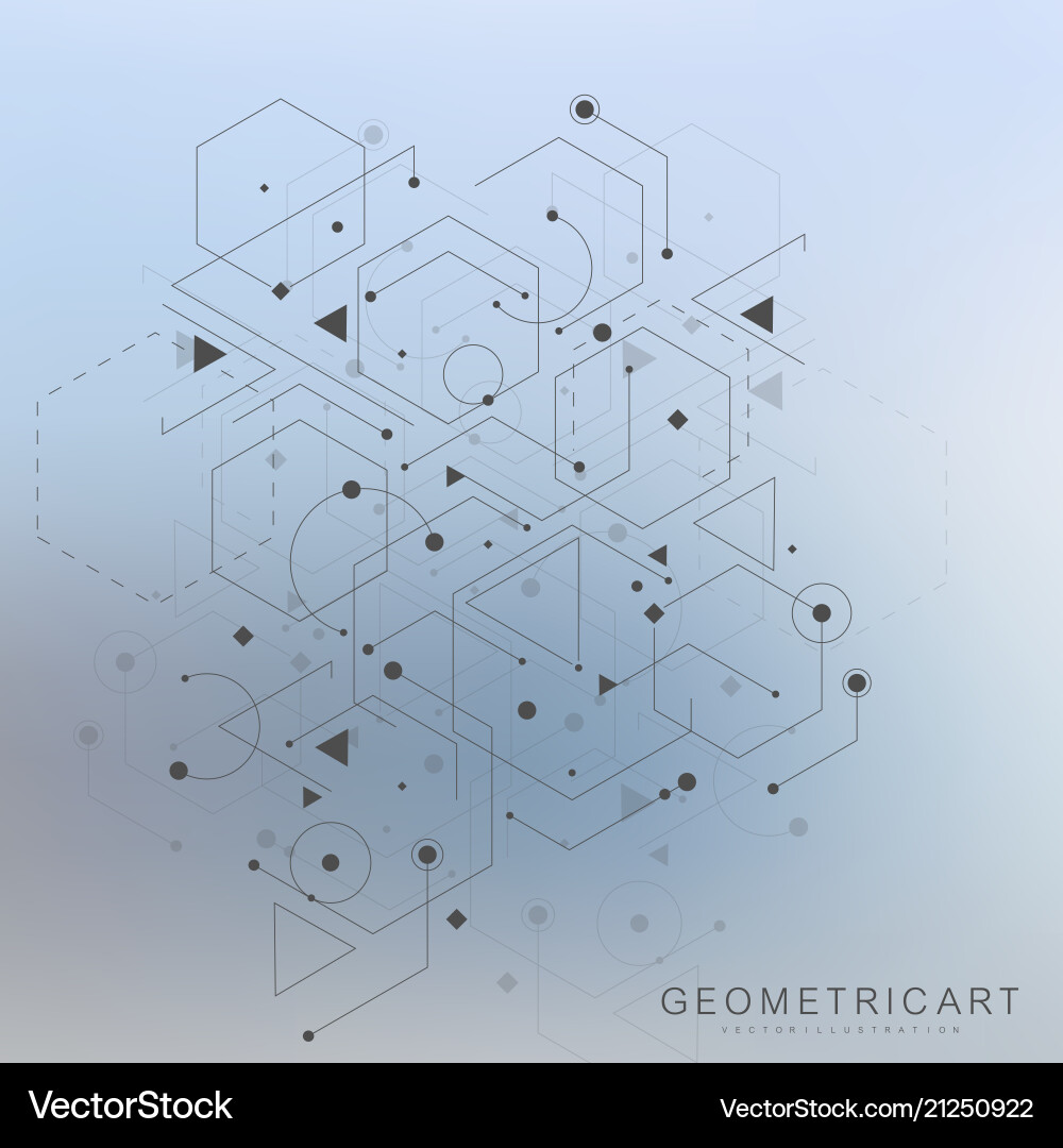 Science network pattern connecting lines and dots Science network pattern connecting lines and dots vector image