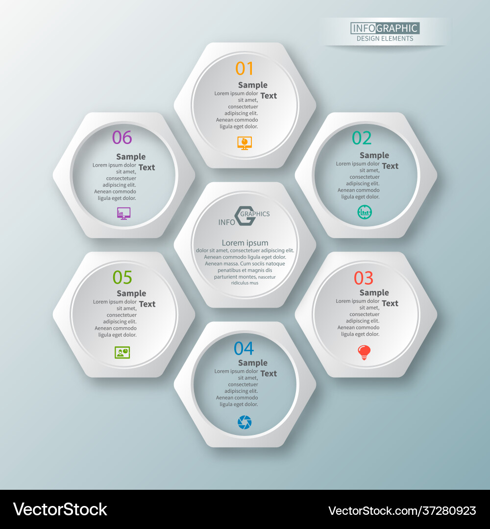 Abstract 3d Papier Infografiken Business Template Abstract 3d Papier Infografiken Business Template vektorbild