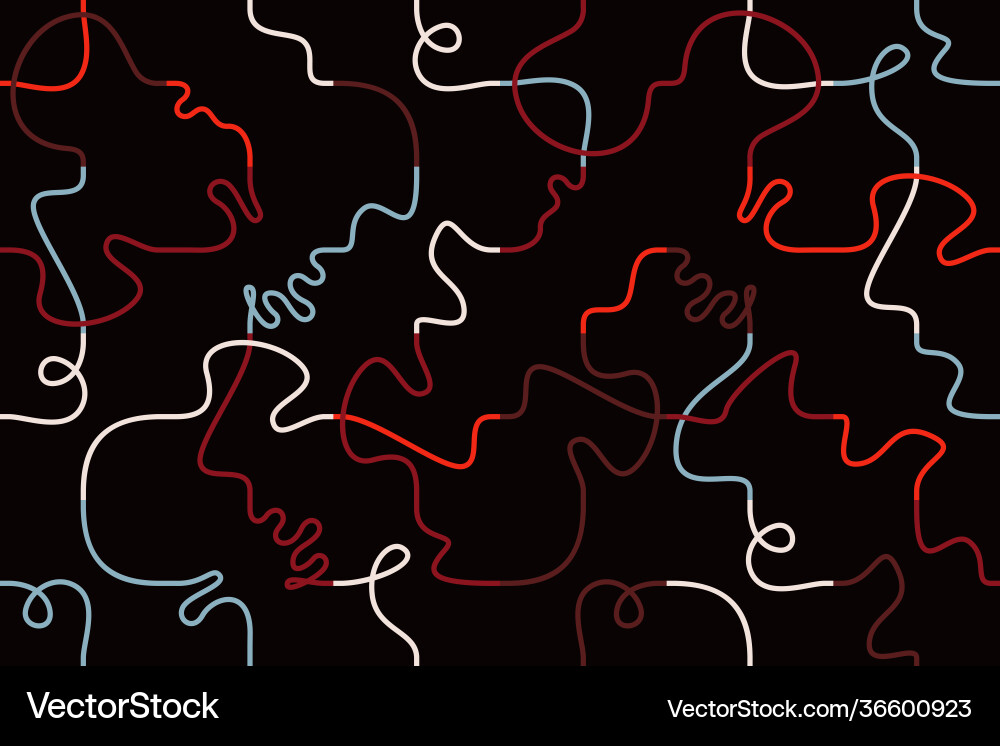 Abstract linear pattern made with seamless thin Abstract linear pattern made with seamless thin vector image