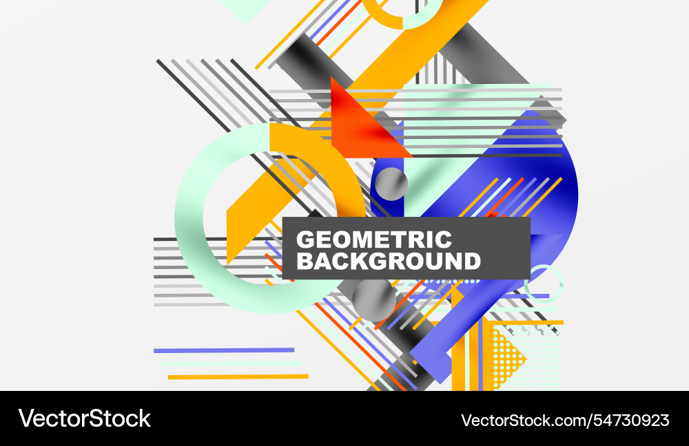 Geometric background showcasing sharp lines Geometric background showcasing sharp lines Vector Image