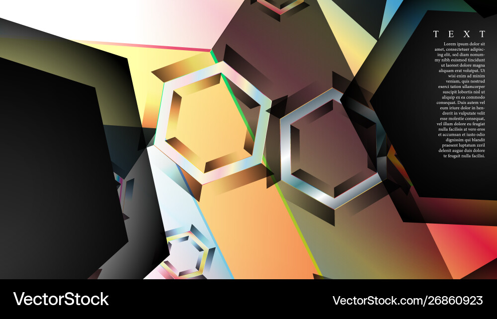 Overlapping hexagon backgrounds suitable for any Overlapping hexagon backgrounds suitable for any Vector Image