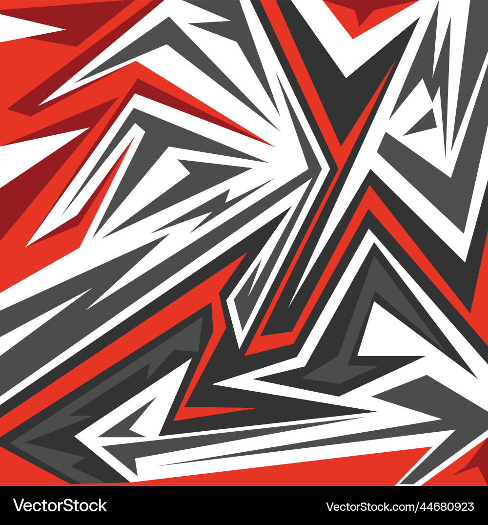 Rock red black random isometric seamless pattern Vector Image