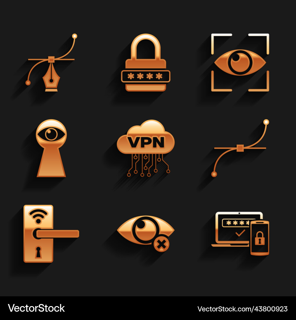 Set cloud vpn interface invisible or hide two vector image