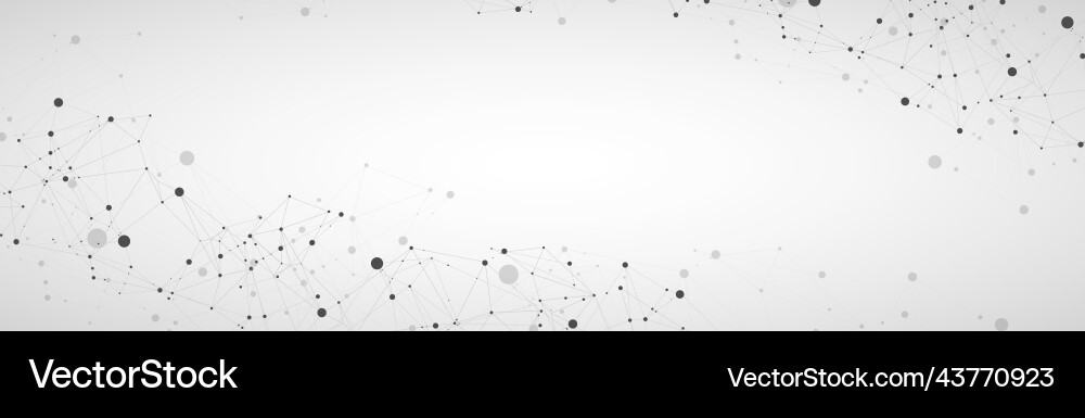 Template for science and technology presentation Template for science and technology presentation vector image