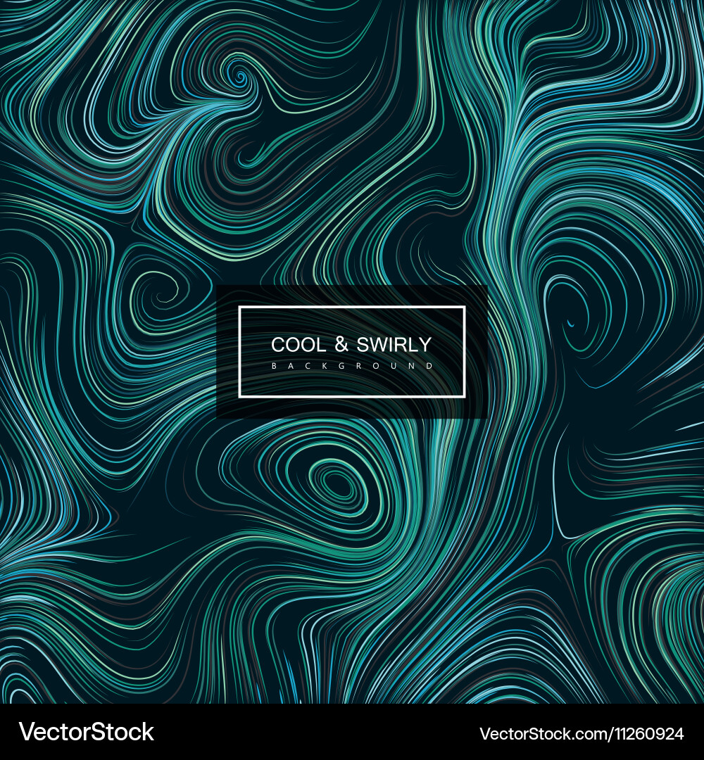 Abstract artistic curl background Vector Image