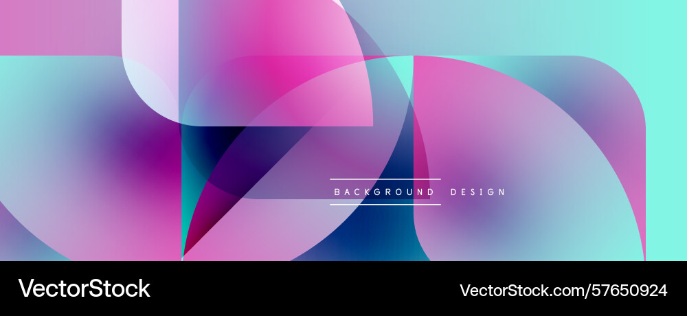 Abstract fluid shapes overlap creating vibrant Abstract fluid shapes overlap creating vibrant vector image