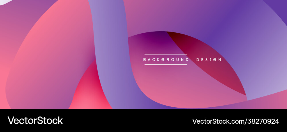 Abstract overlapping lines and circles geometric Vector Image