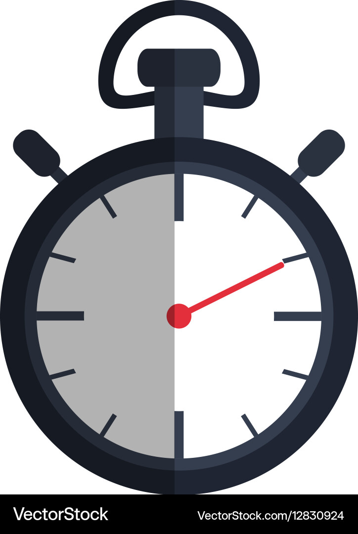 Chronometer device icon vector image