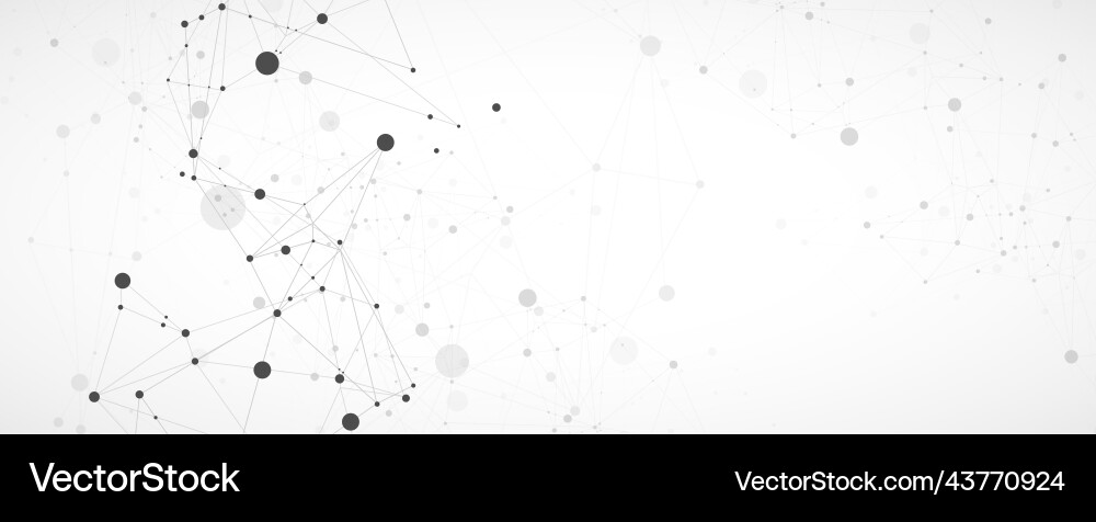 Template for science and technology presentation Template for science and technology presentation vector image