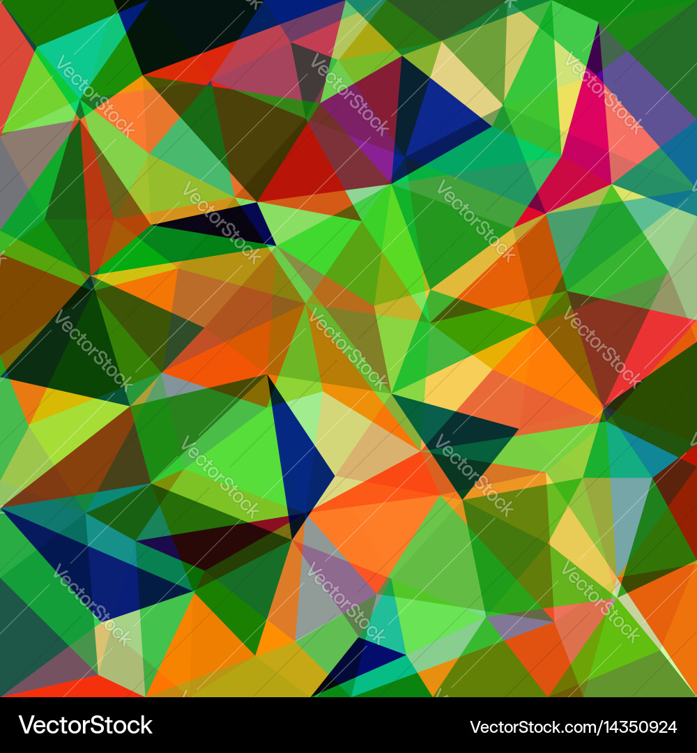 Triangular abstract background vector image