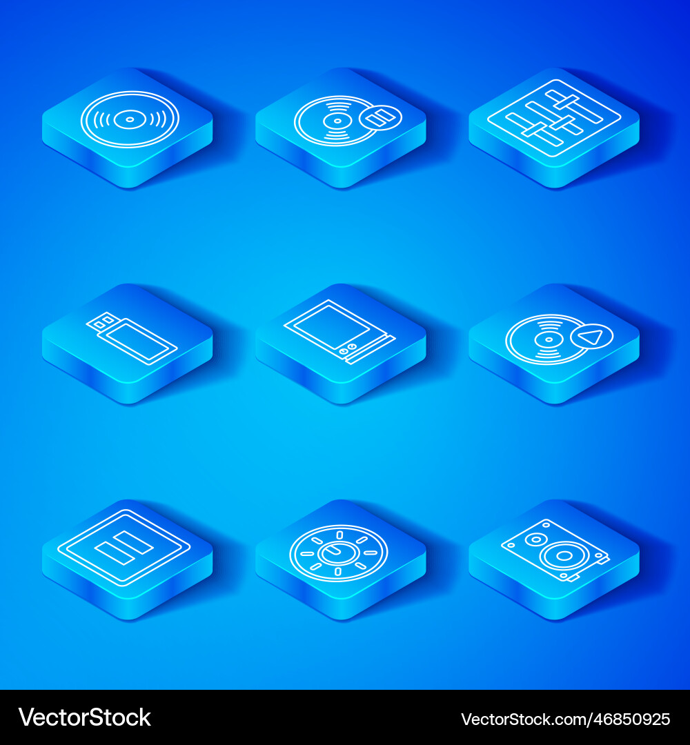 Set line pause button voice assistant dial knob Set line pause button voice assistant dial knob vector image