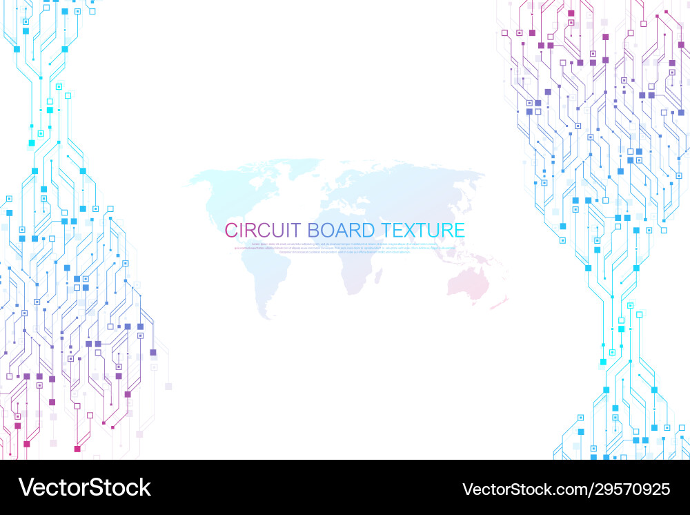 Technology abstract circuit board texture Technology abstract circuit board texture vector image