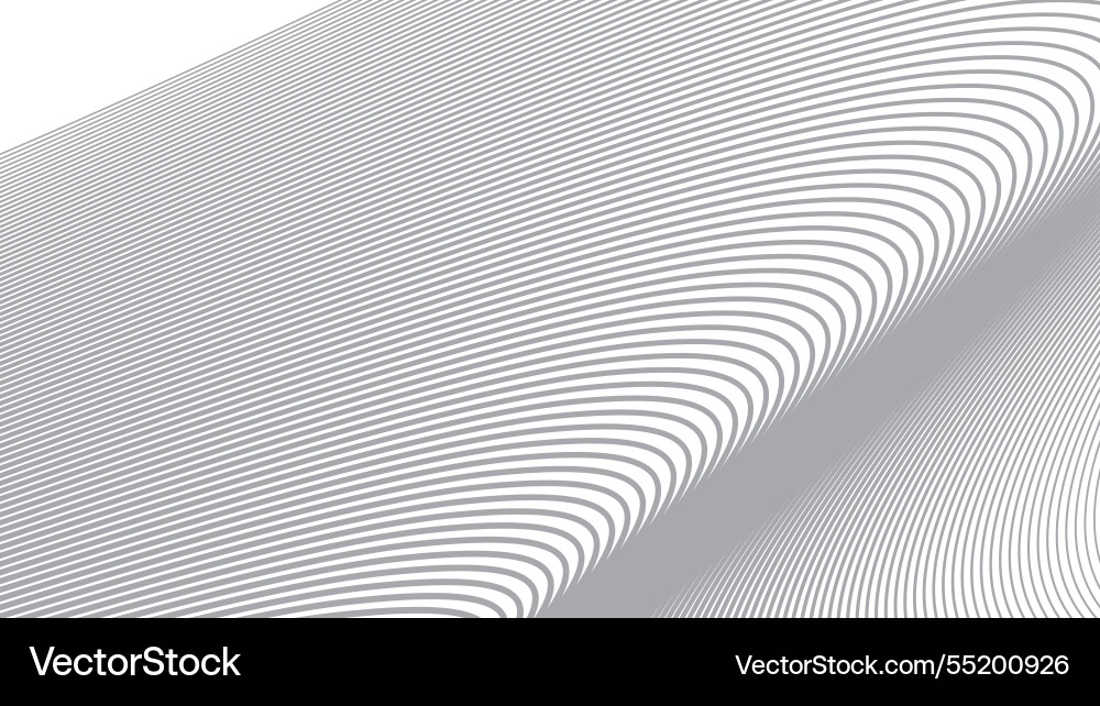 Grey curve lines abstract background image Grey curve lines abstract background image Vector Image