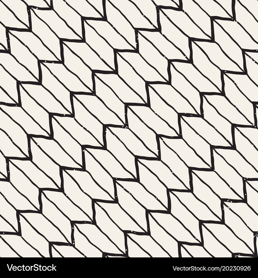 Hand drawn style seamless pattern abstract Vector Image
