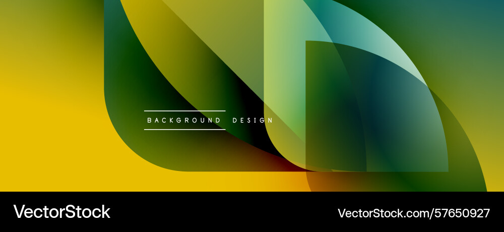 Abstract geometric shapes overlap creating Abstract geometric shapes overlap creating Vector Image