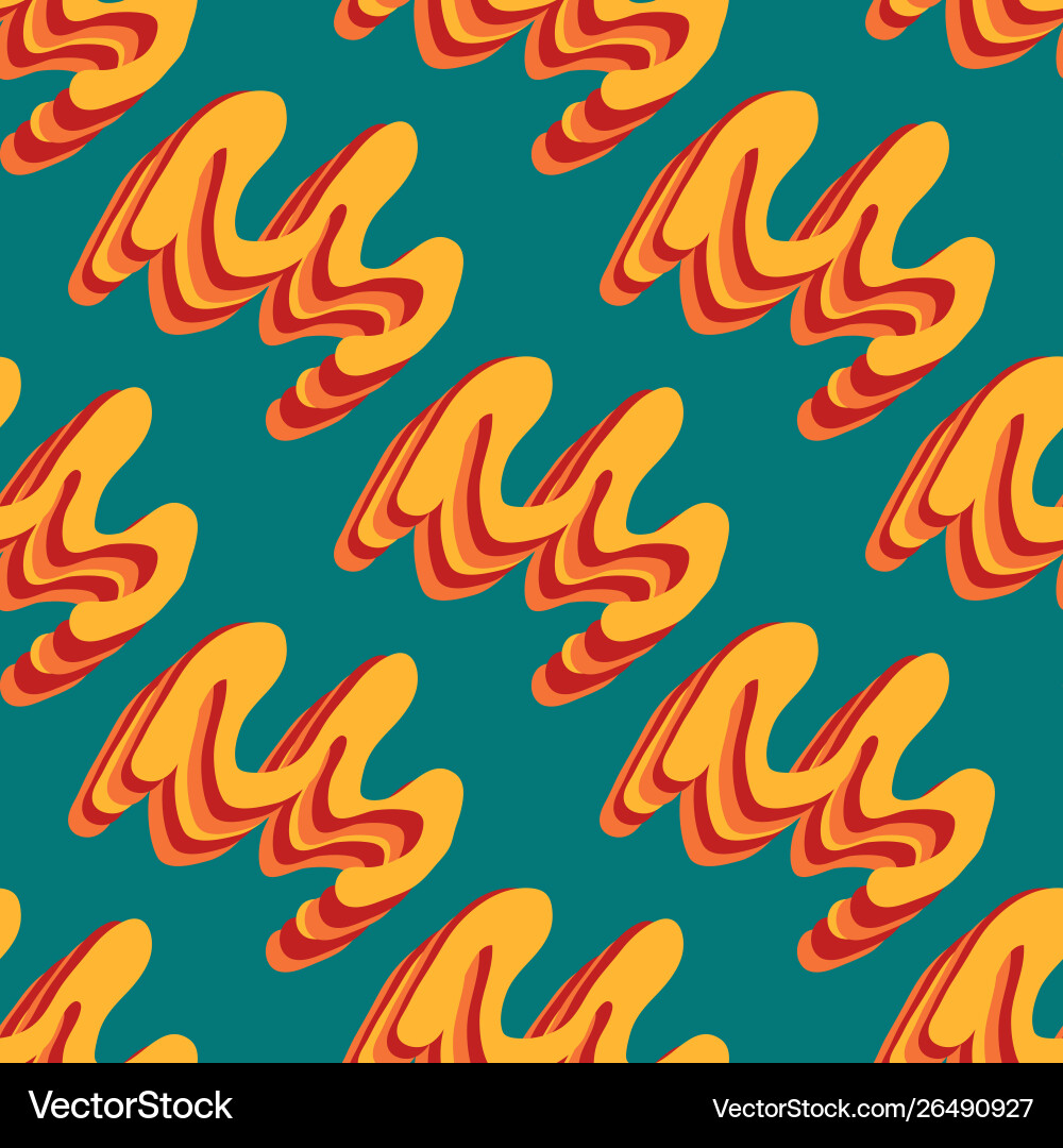 Colored abstract seamless pattern Colored abstract seamless pattern Vector Image