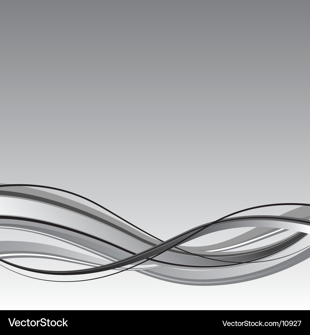 Fluid Wave Patterns vector image