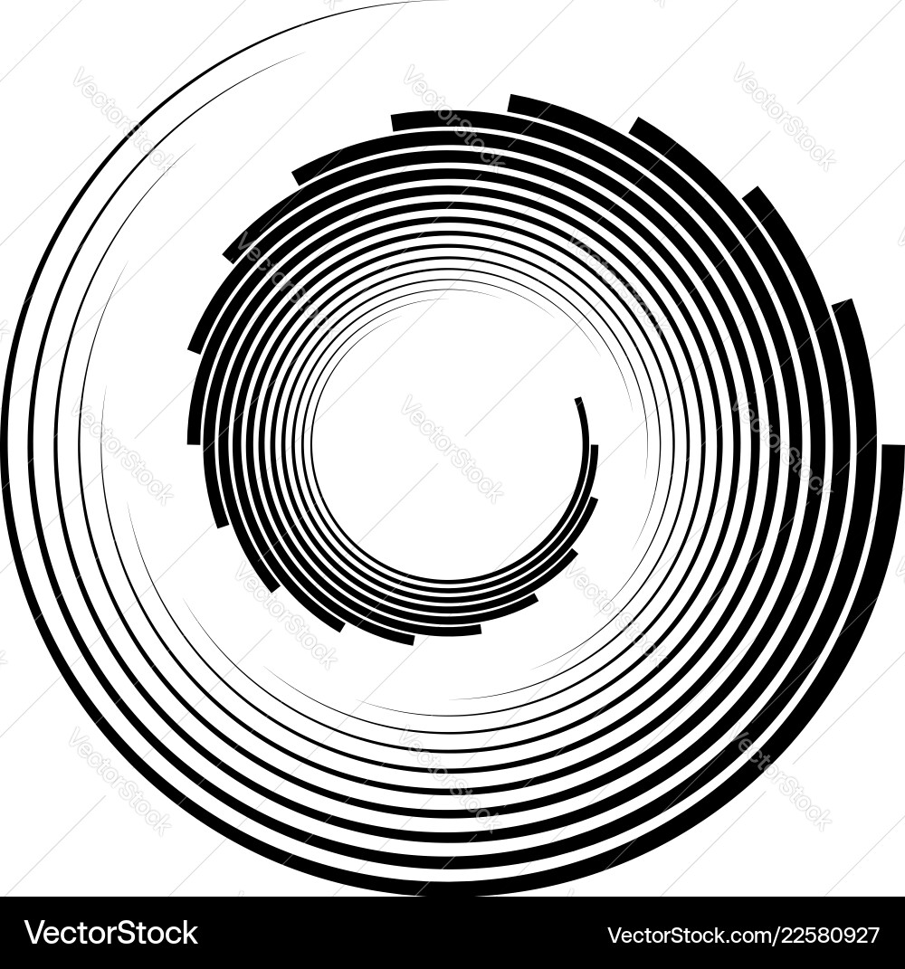Geometric radial element abstract concentric Geometric radial element abstract concentric vector image