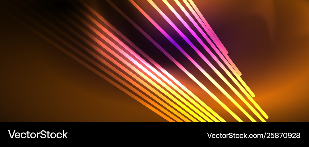 Color light with lines outer space background Color light with lines outer space background vector image
