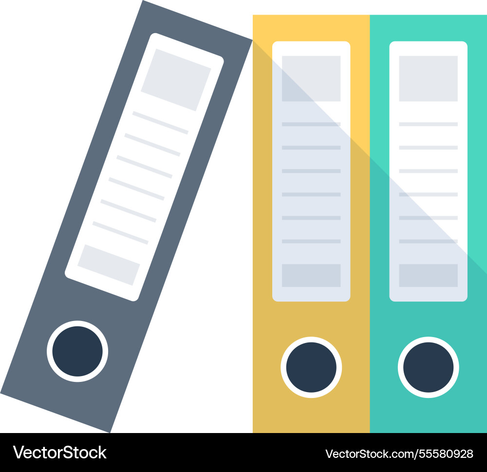 Database flat web icon concept Database flat web icon concept vector image