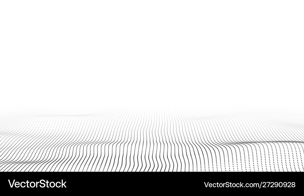Dynamic Digital Data Flow vector image