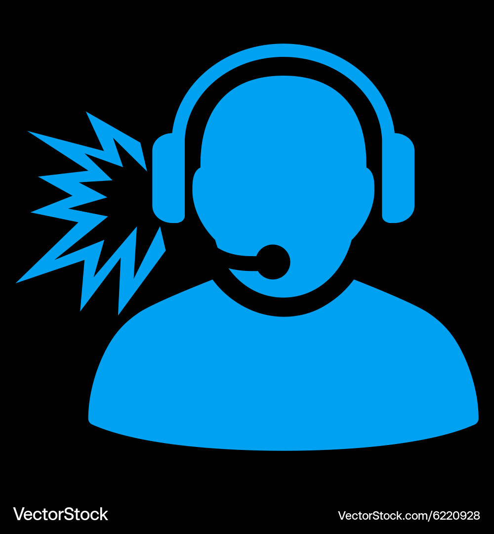 Operator message icon Vector Image