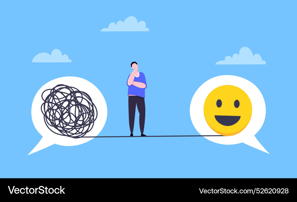 Understanding problem solution simplify challenge vector image
