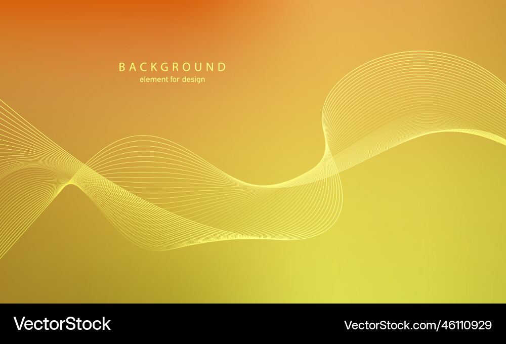Abstract gradient background wave element Abstract gradient background wave element Vector Image