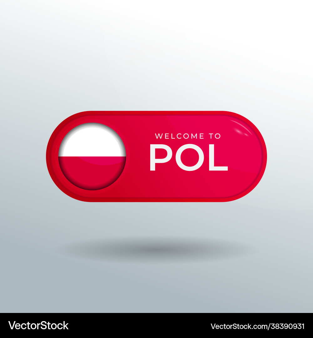 3d label and location pointer flag nation Vector Image
