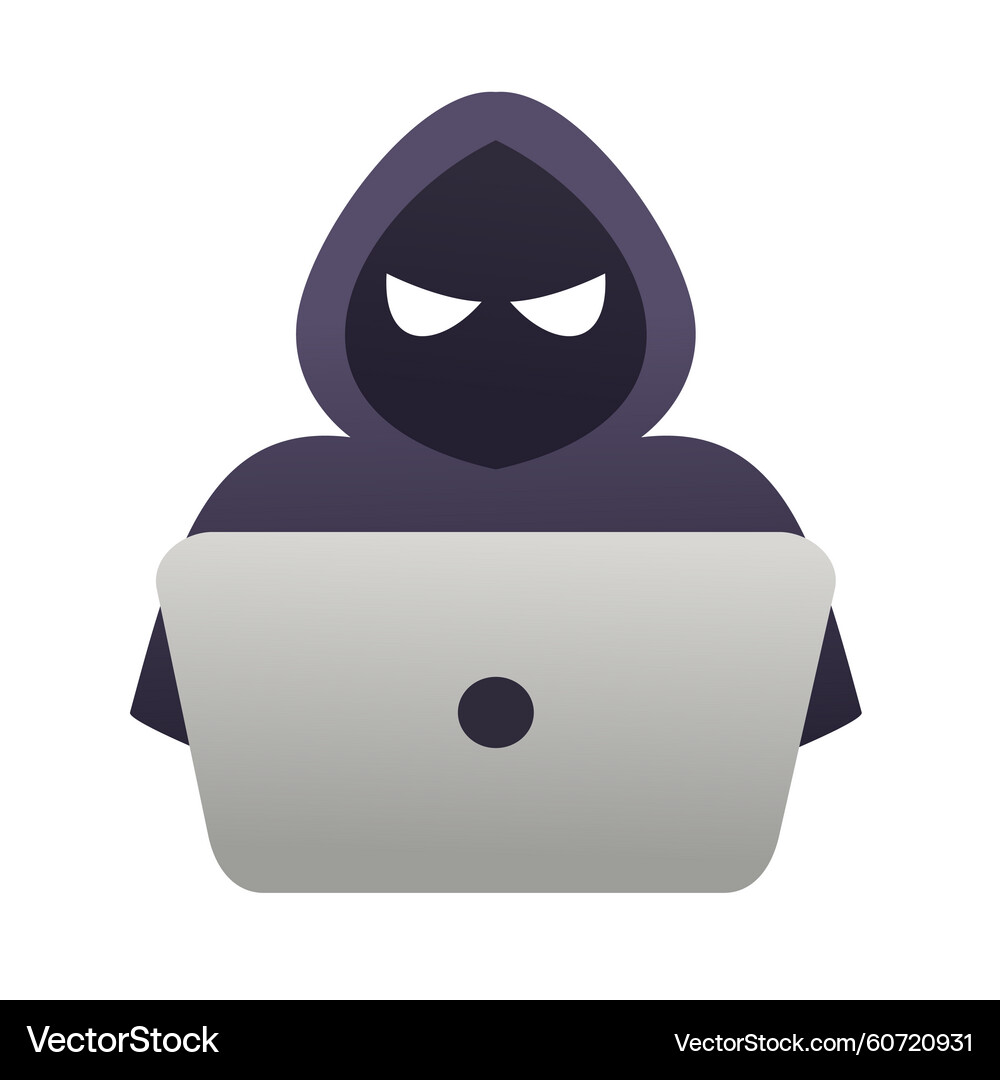 Hacker Icon - Cyber Security – Royalty-Free Vector | VectorStock